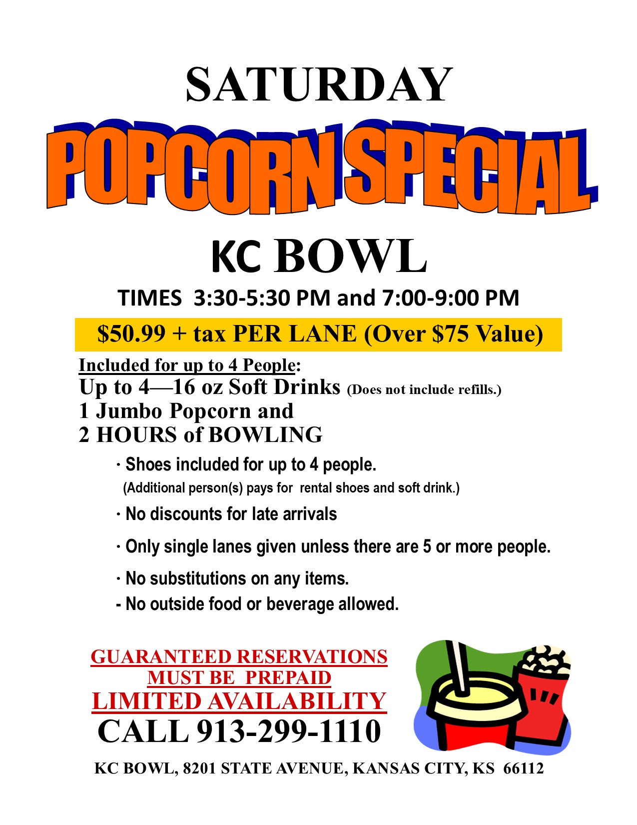 saturday popcorn special